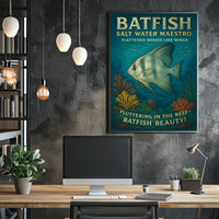 Batfish Salt Water Maestro Poster