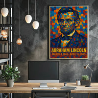 Abraham Lincoln A Mosaic Tribute Poster