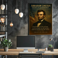 Abraham Lincoln Legacy of Leadership Poster