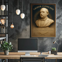 Grover Cleveland A Leader of Uncompromising Integrity Poster