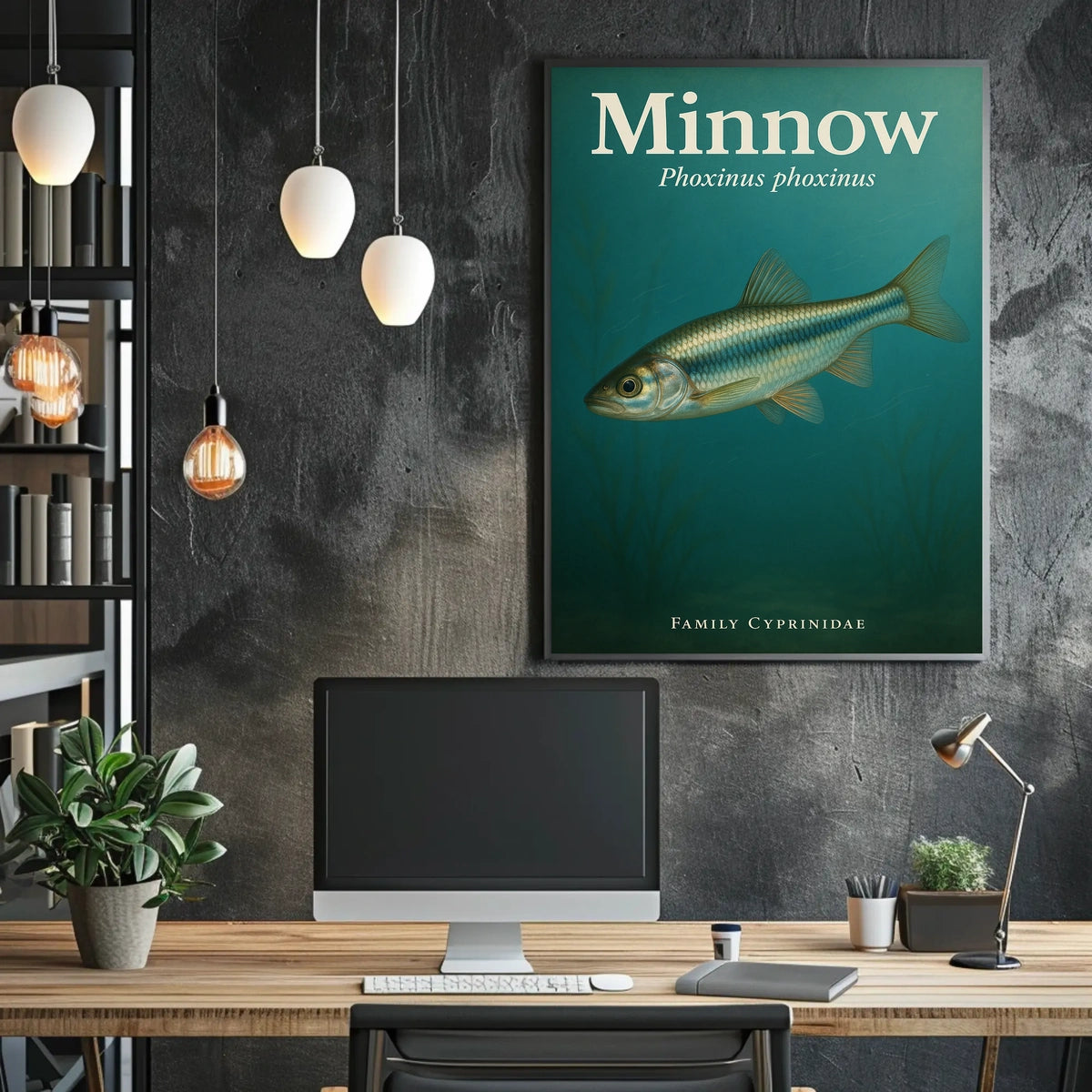 Minnow Phoxinus Phoxinus Poster