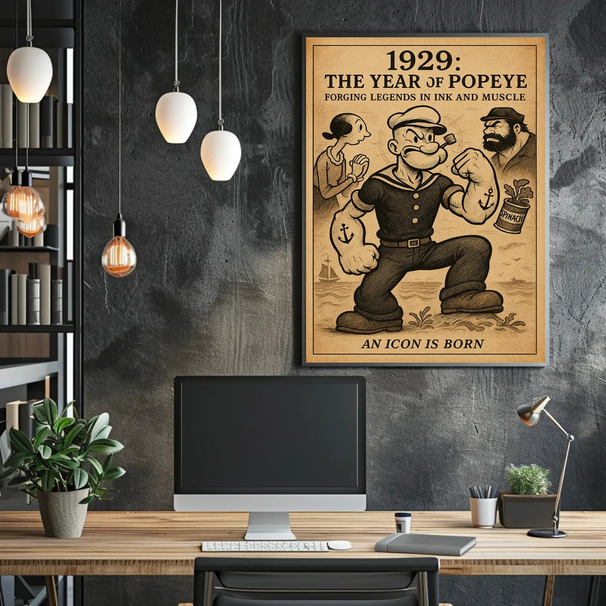Popeye 1929 Art Poster POP-96