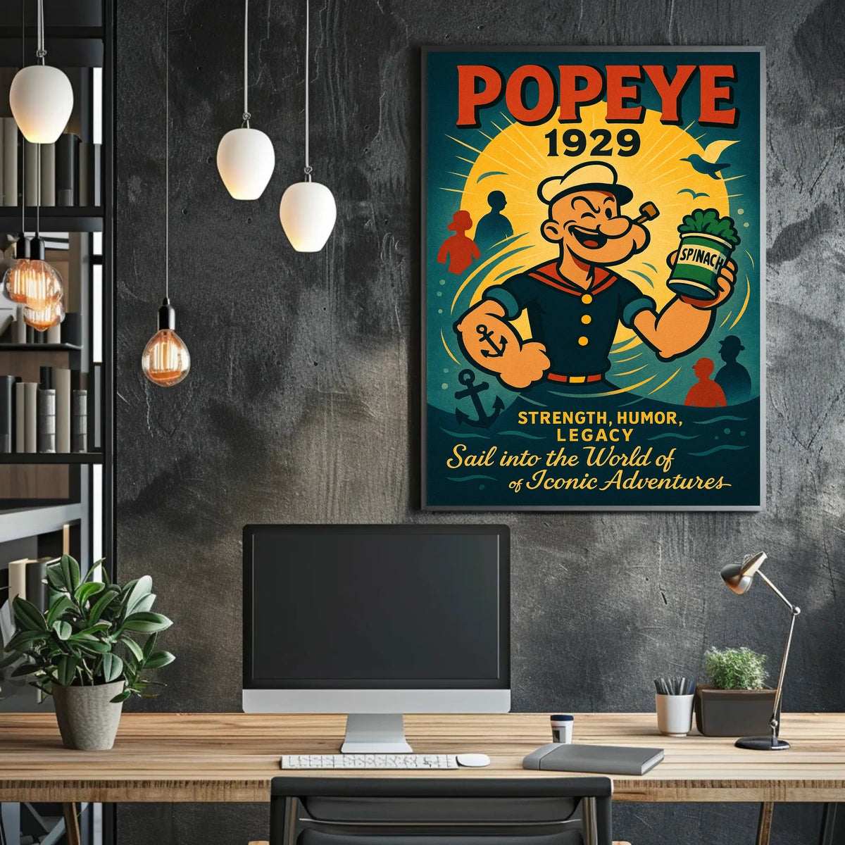 Popeye 1929 Art Poster POP-120