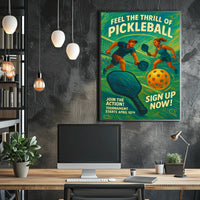 Pickleball Tournament Join the Action Poster