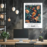 The Artistry of Cotton Prints Exhibition Cultural Poster