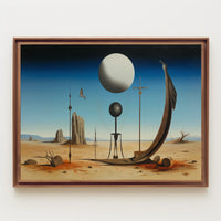 Surreal Desert Landscape Surreal Poster