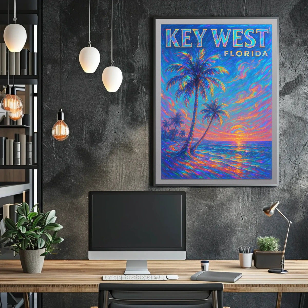 Key West, Florida Sunset Poster