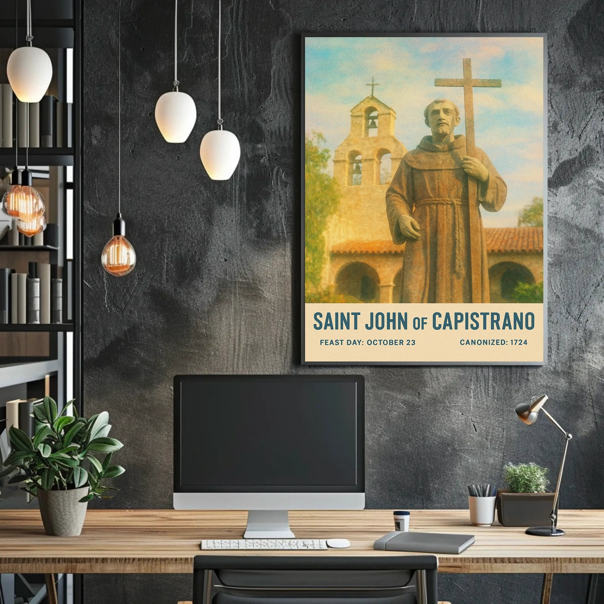 Saint John Of Capistrano Poster