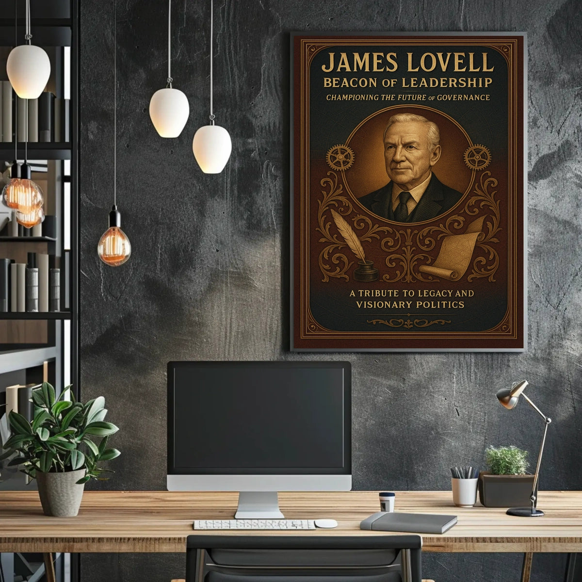 James Lovell Beacon of Leadership Poster