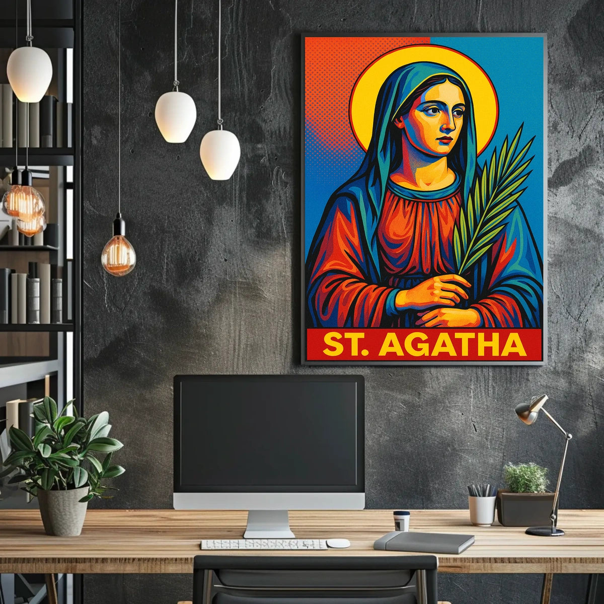 St. Agatha Poster