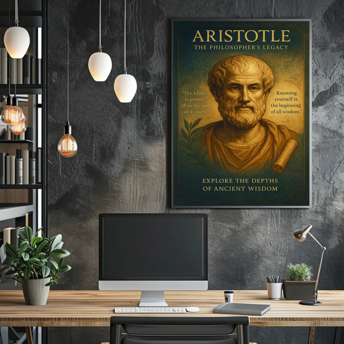 Aristotle The PhilosopherS Legacy Poster