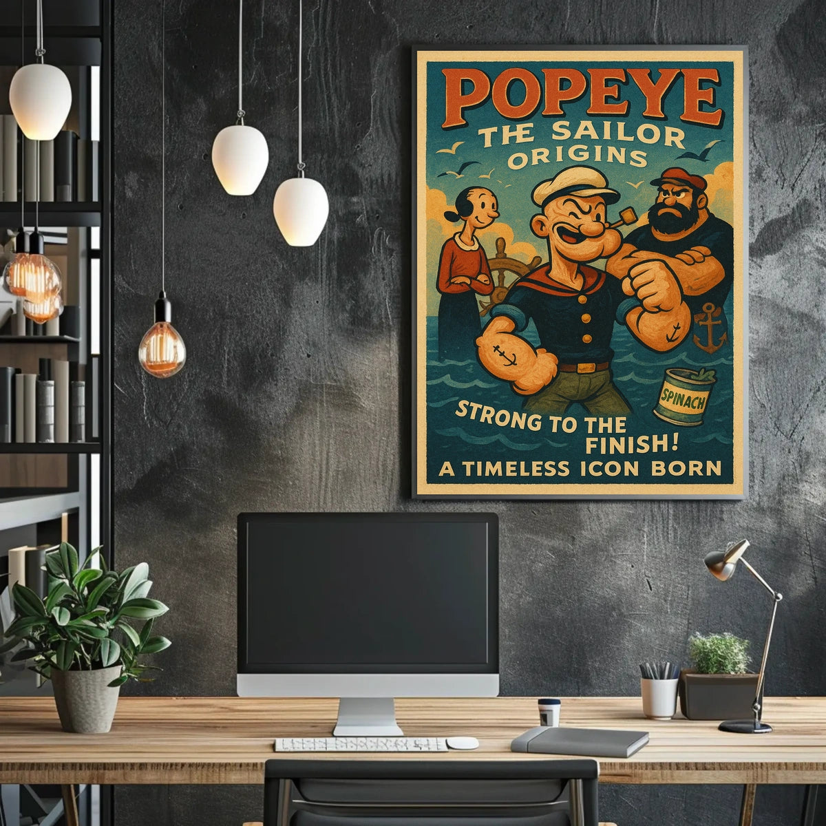 Popeye 1929 Art Poster POP-83