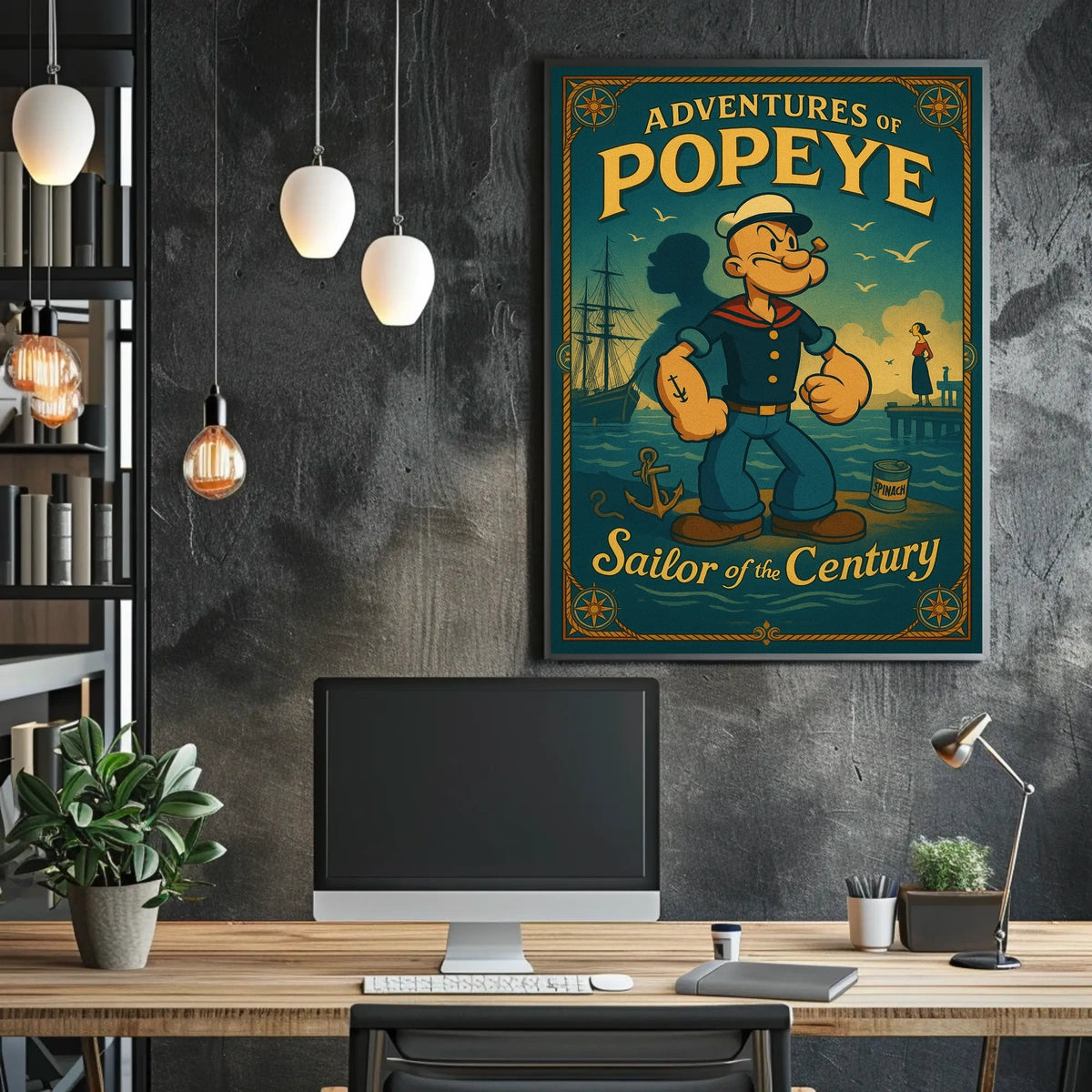 Popeye 1929 Art Poster POP-196