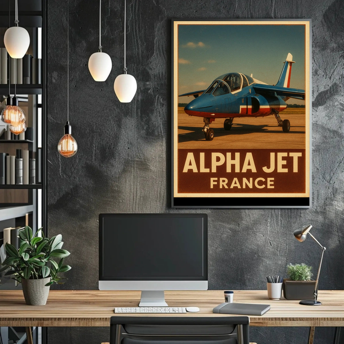 Alpha Jet France Poster