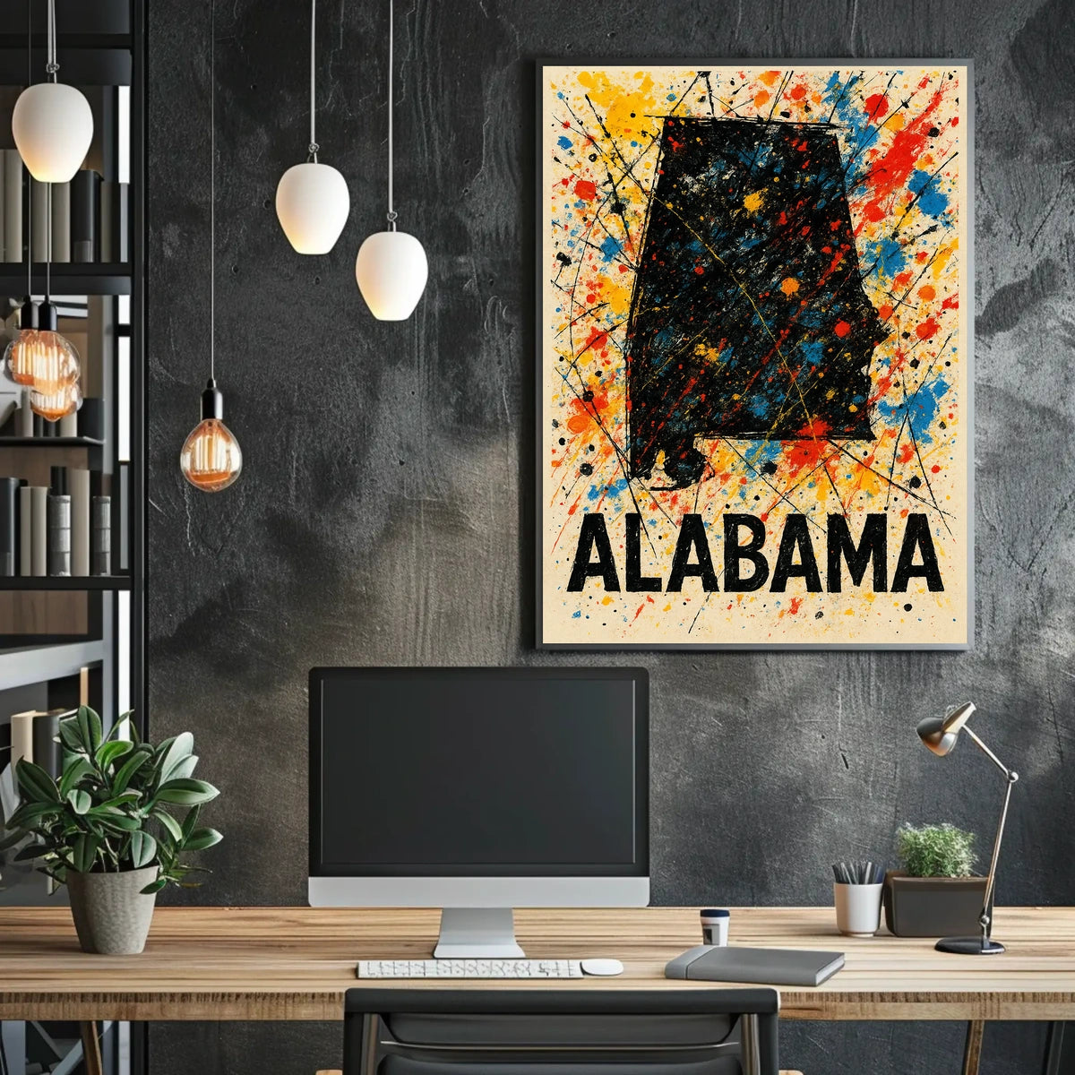 Alabama Art Poster