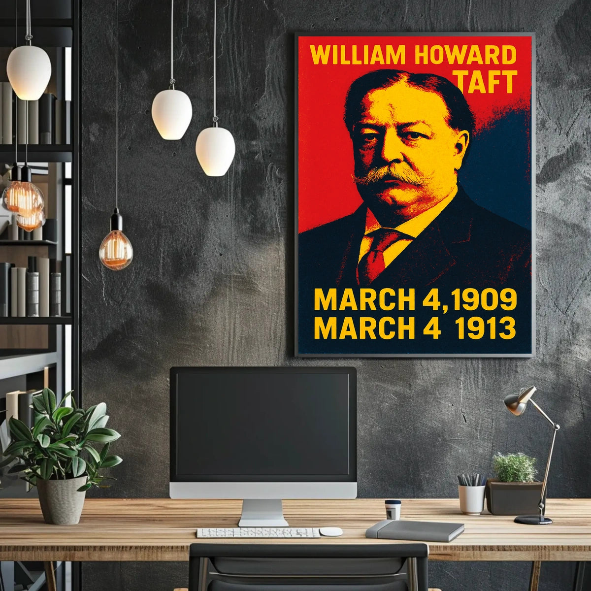 William Howard Taft President of the United States Poster