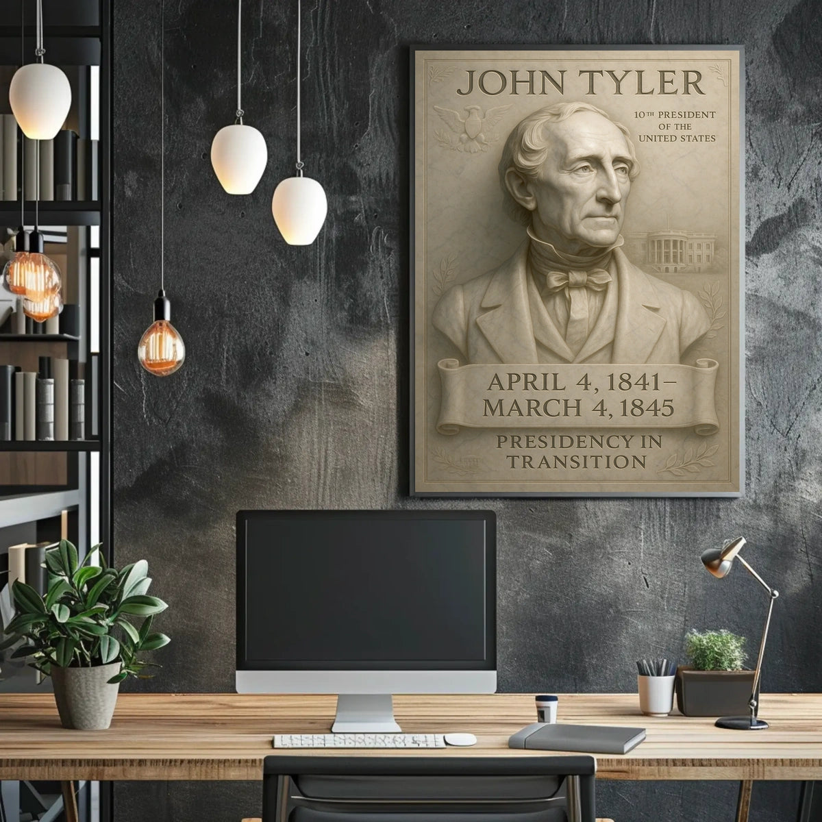 John Tyler 10th President Poster