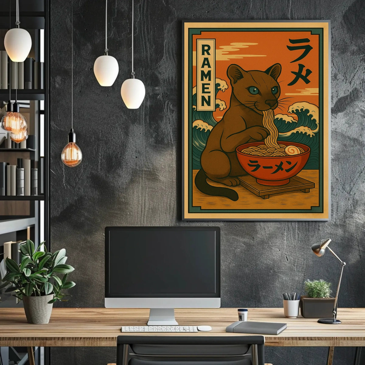 Ramen Cat Adventure Poster