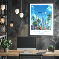 Kuala Lumpur Skyline Poster