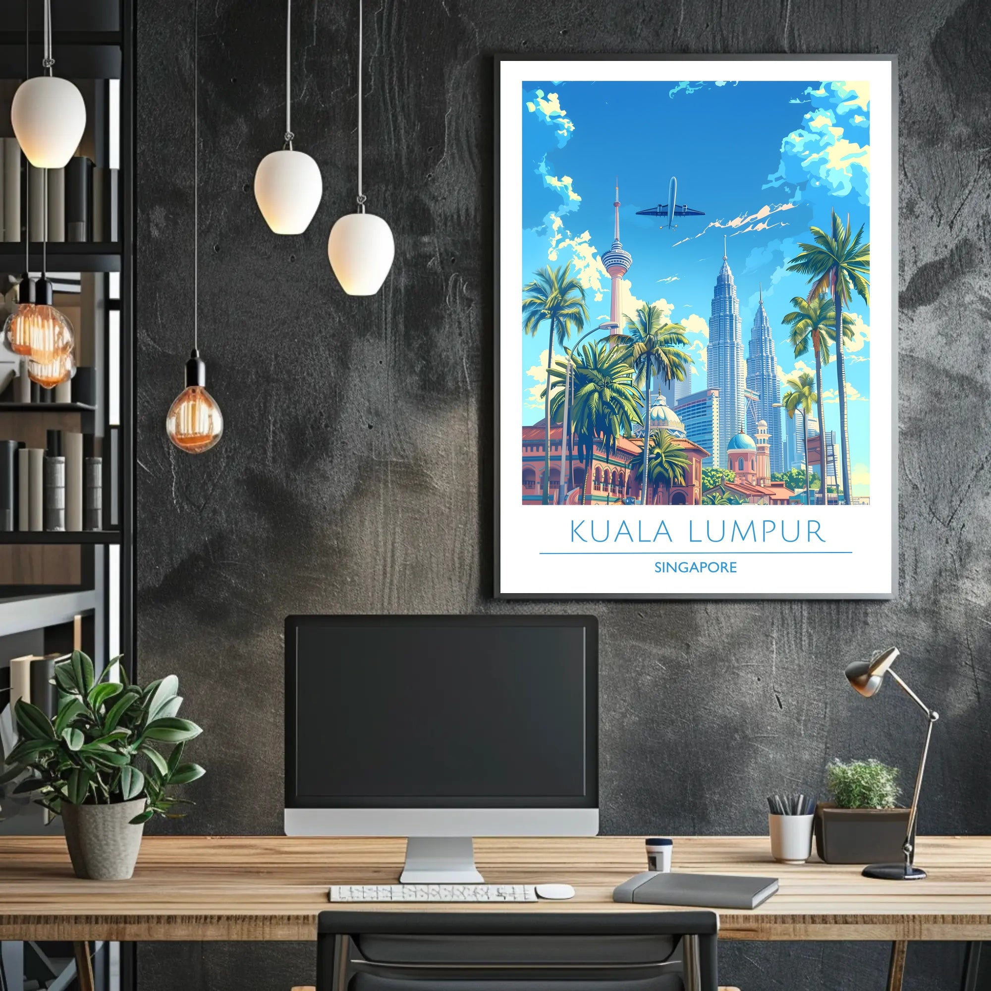 Kuala Lumpur Skyline Poster