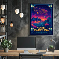 North Carolina A Celebration of Heritage Poster