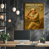 Brooklyn Atlantics Pioneers of Americas Pastime Poster