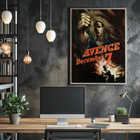 Avenge December 7 Poster PosterGoat
