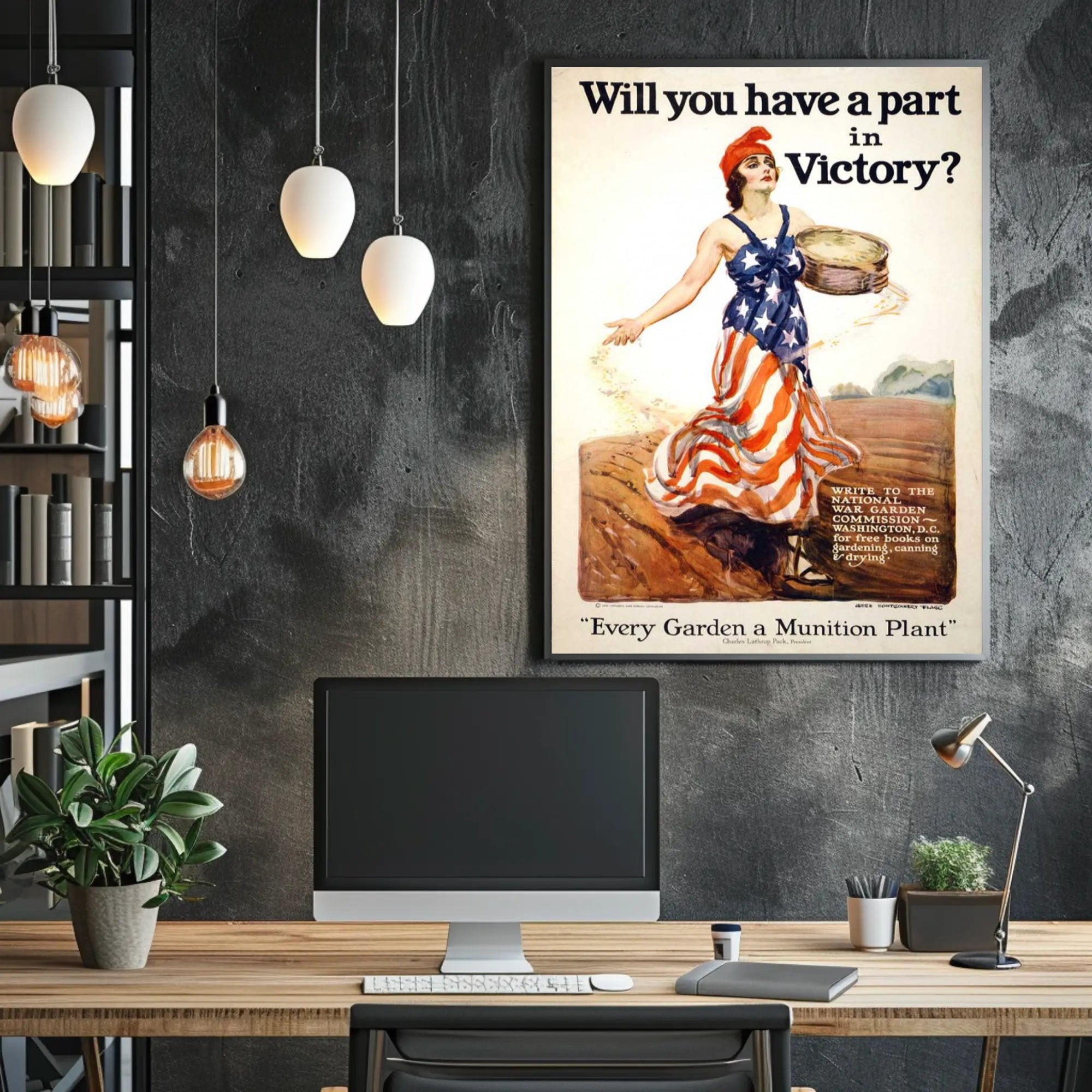 War Garden Poster PosterGoat