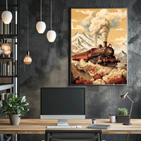 Journey Through the Mountains Poster