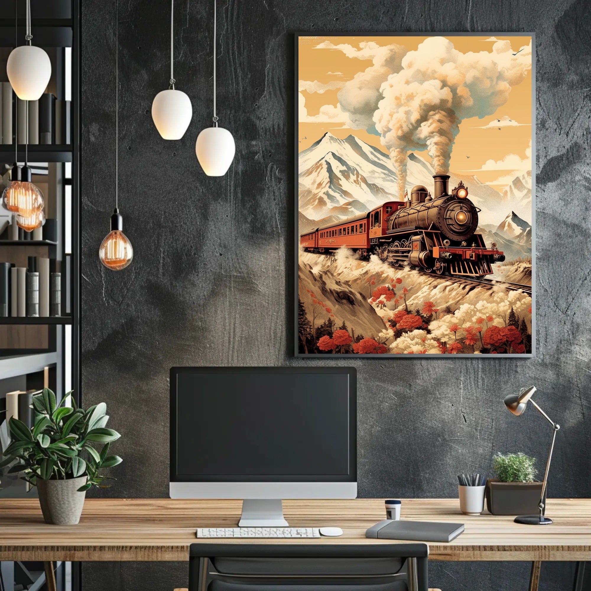 Journey Through the Mountains Poster