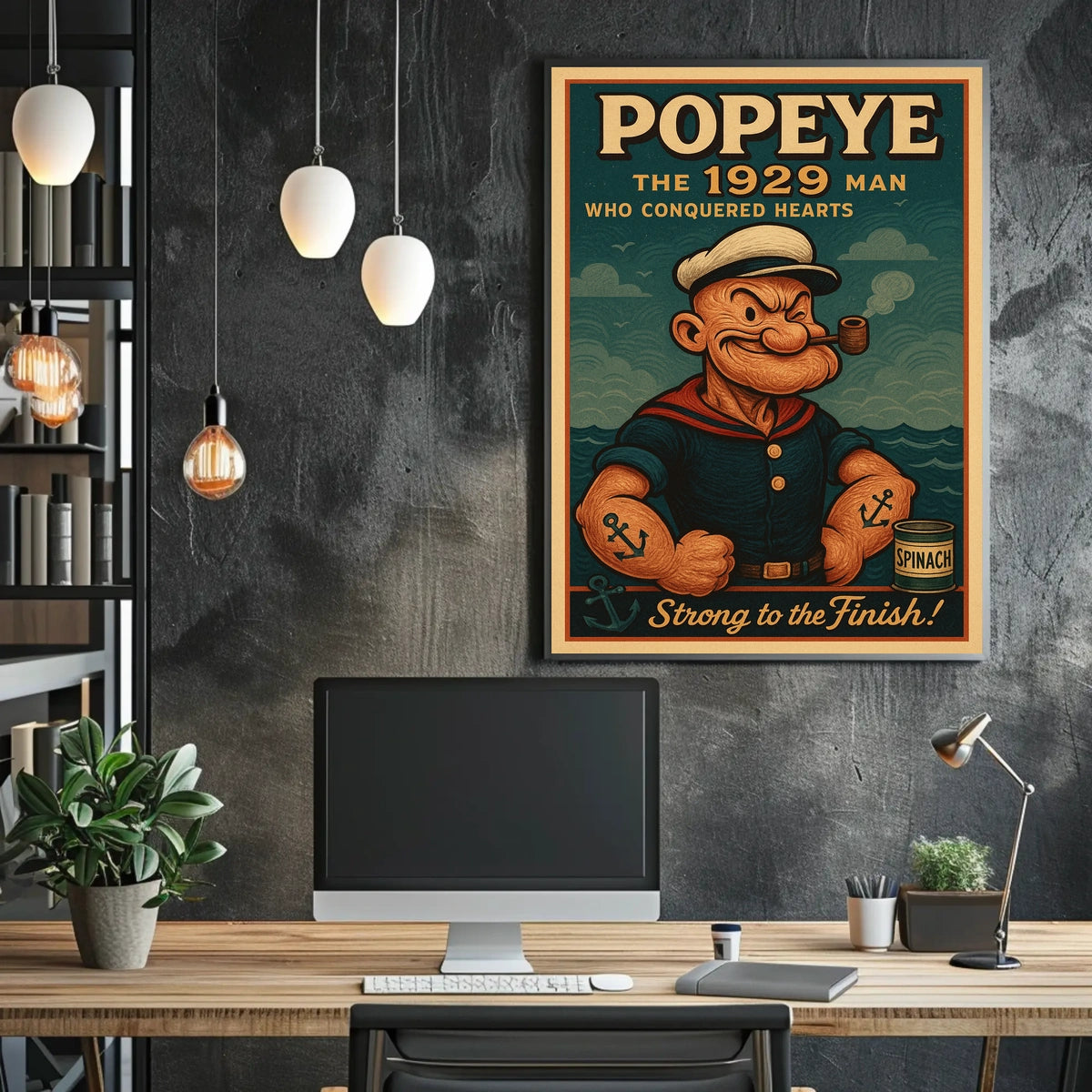 Popeye 1929 Art Poster POP-125
