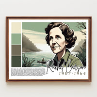 Rachel Carson: Legacy of Environmental Impact Poster