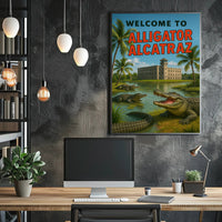 Welcome to Alligator Alcatraz Poster PosterGoat