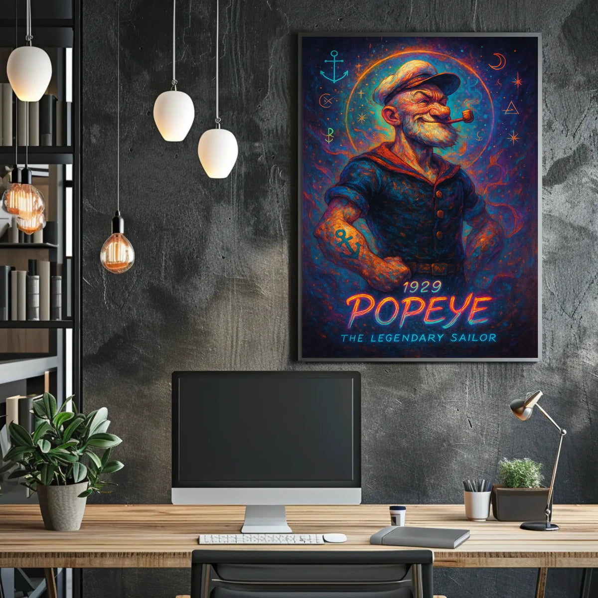 Popeye 1929 Art Poster POP-201