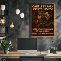 Careless Talk Costs Lives Poster