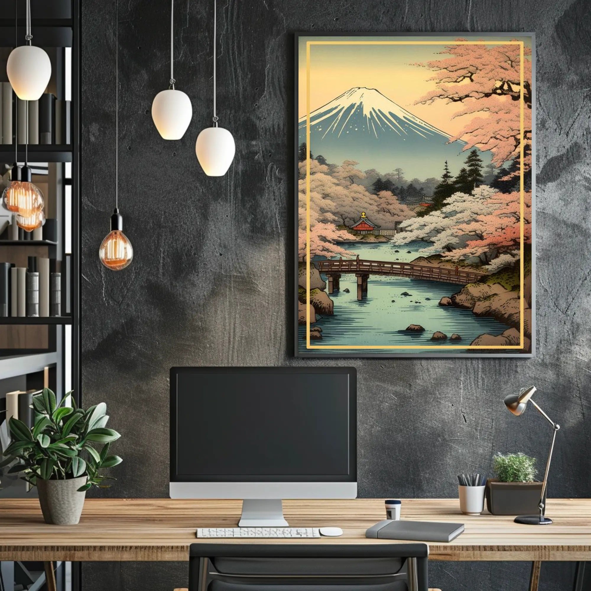 Tranquil Spring in Japan Poster