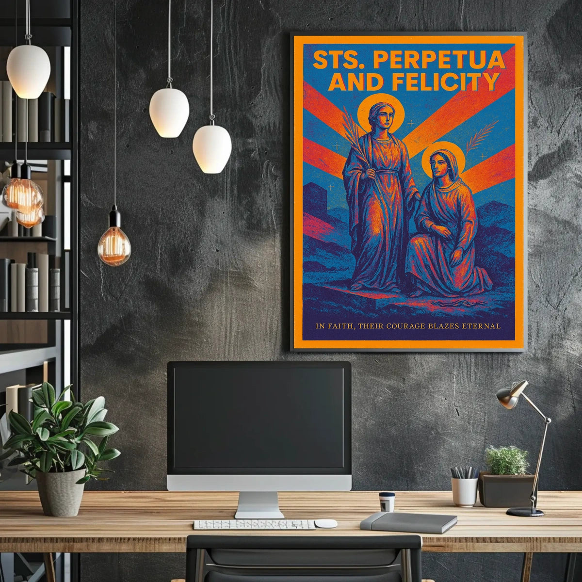 Sts. Perpetua and Felicity Poster