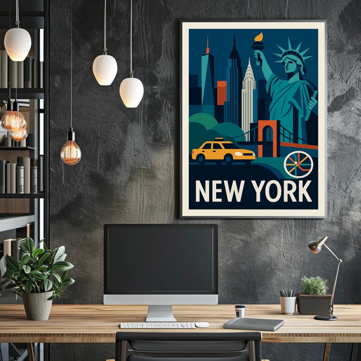 Iconic New York City Poster