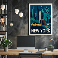 Iconic New York City Poster