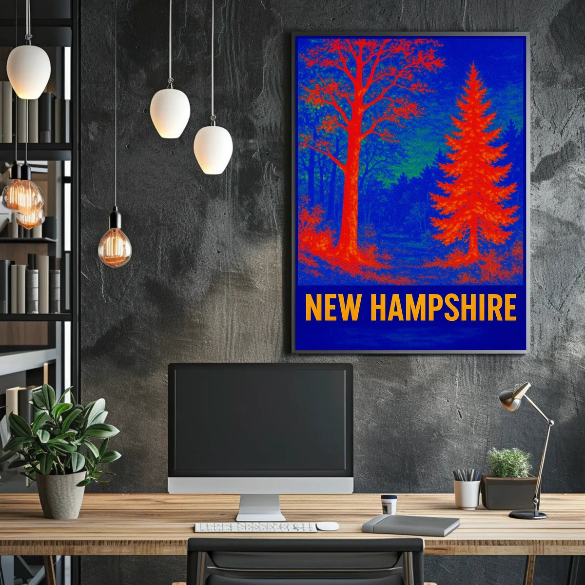 New Hampshire Nature Poster