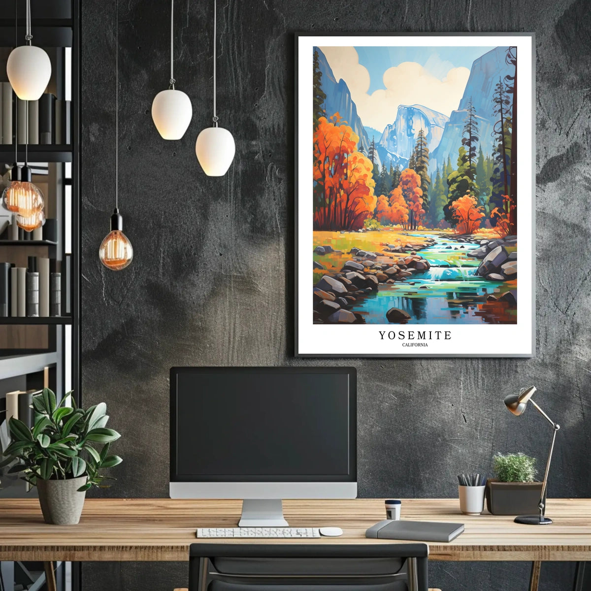 Yosemite National Park California Poster