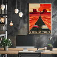 Monument Valley Road Trip Poster