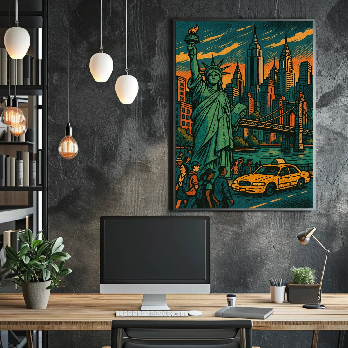 New York City Vibes Poster