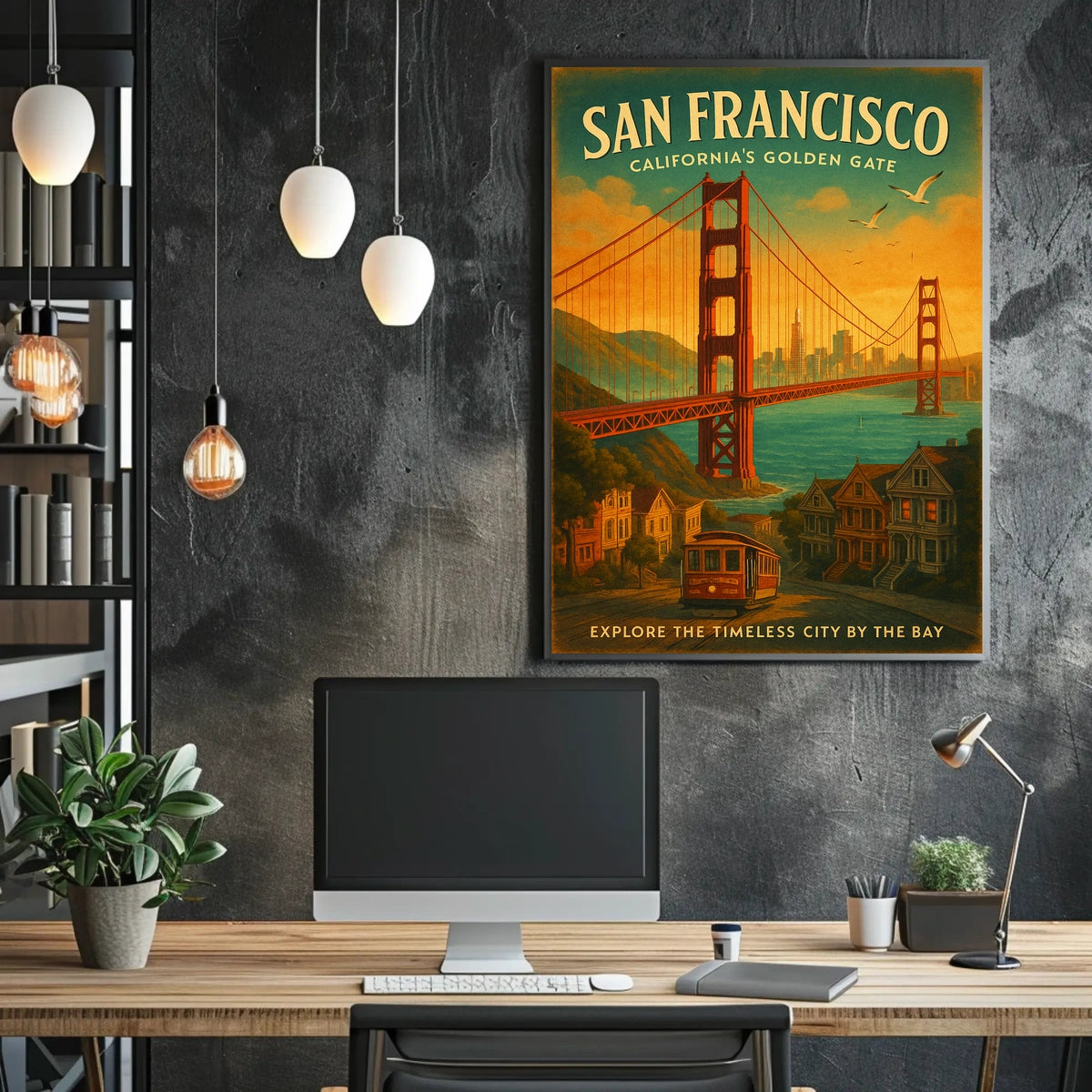 San Francisco Californias Golden Gate Poster