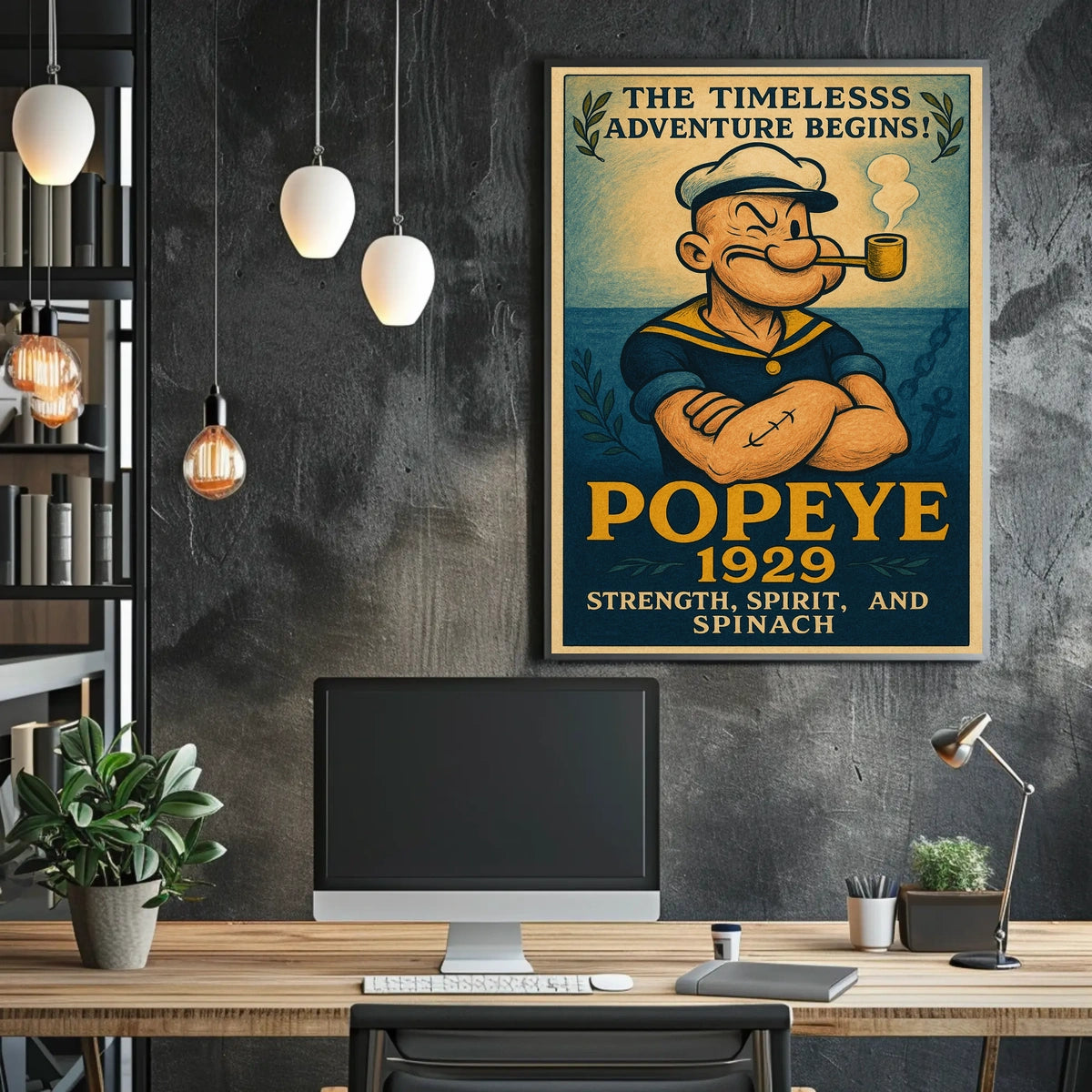 Popeye 1929 Art Poster POP-174