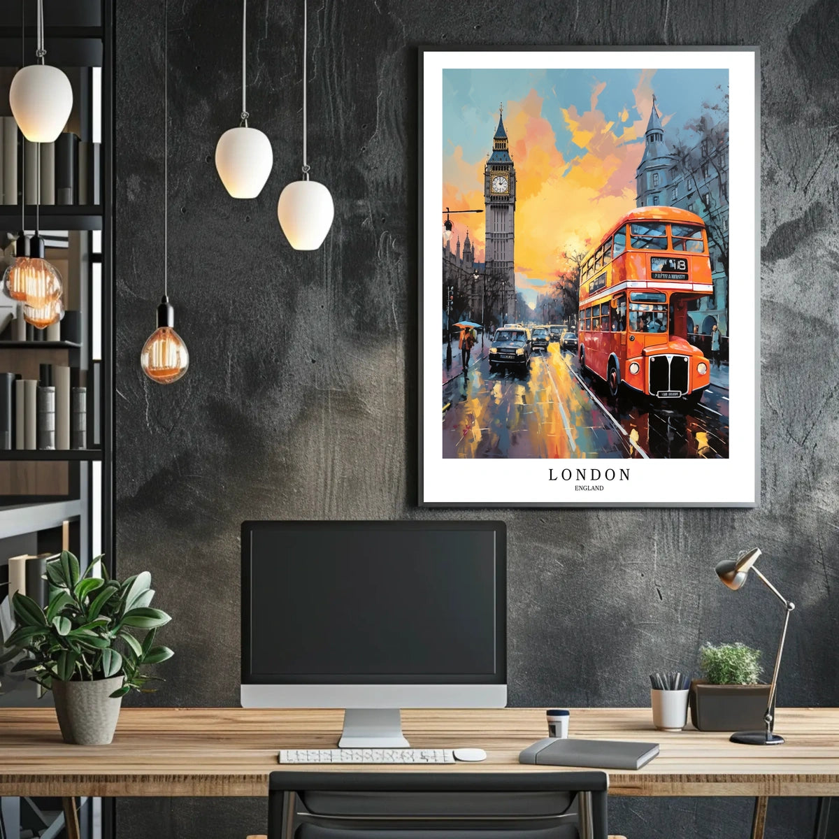 London Cityscape Poster