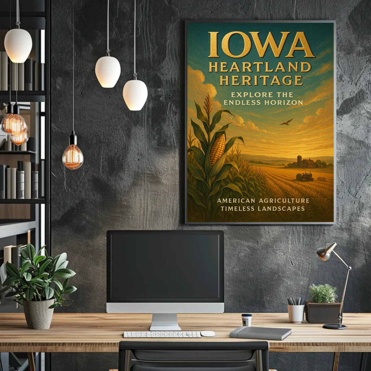 Iowa Heartland Heritage Poster