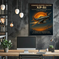 Consolidated Vultee XP-81 Poster