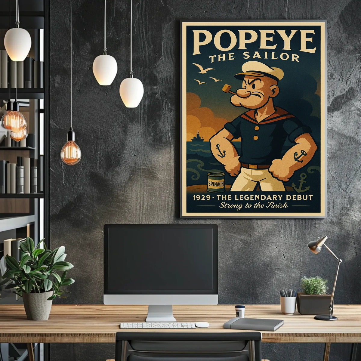 Popeye 1929 Art Poster POP-114