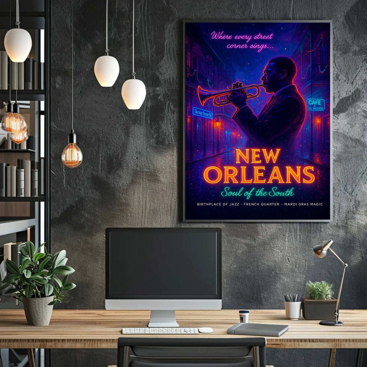New Orleans Soul of the South Poster